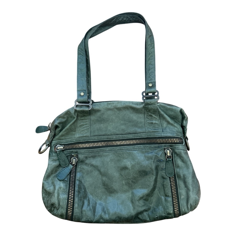 Latico Dark Green Leather Shoulder Bag